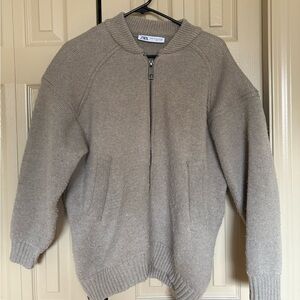 Zara jacket/heavy sweater!